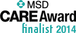 MSD care award finalist